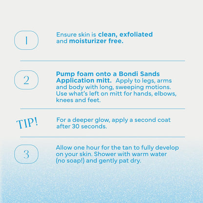 Bondi Sands Express Self-Tanning Foam – Premium Fragrance-Free Glow for the Discerning Home