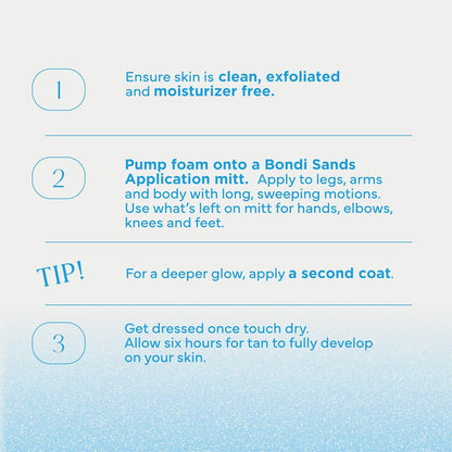 Bondi Sands Liquid Gold Self Tanning Foam | All-in-One Clean Tan + Hydration, Zero Complexity