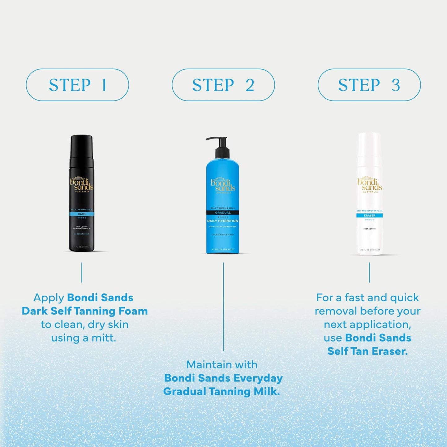 Bondi Sands Self Tanning Foam | Clean, Fast-Drying Formula for Effortless Streak-Free Results
