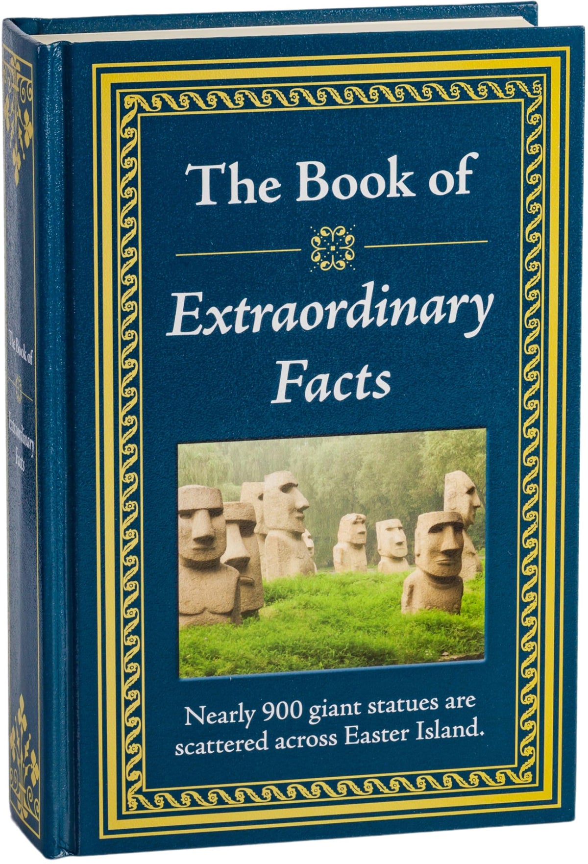 Book of Extraordinary Facts – Decorative Hardcover Trivia Book for Coffee Tables, Bookshelves and Living Room Styling