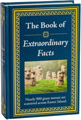 Book of Extraordinary Facts – Decorative Hardcover Trivia Book for Coffee Tables, Bookshelves and Living Room Styling