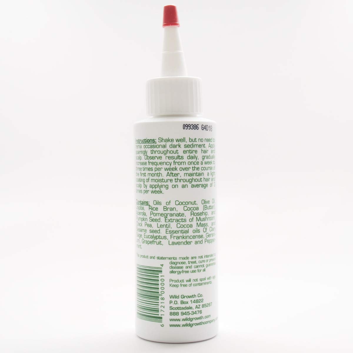botanical and essential oil extracts including clary sage, frankincense, geranium, grapefruit, lavender, and peppermint