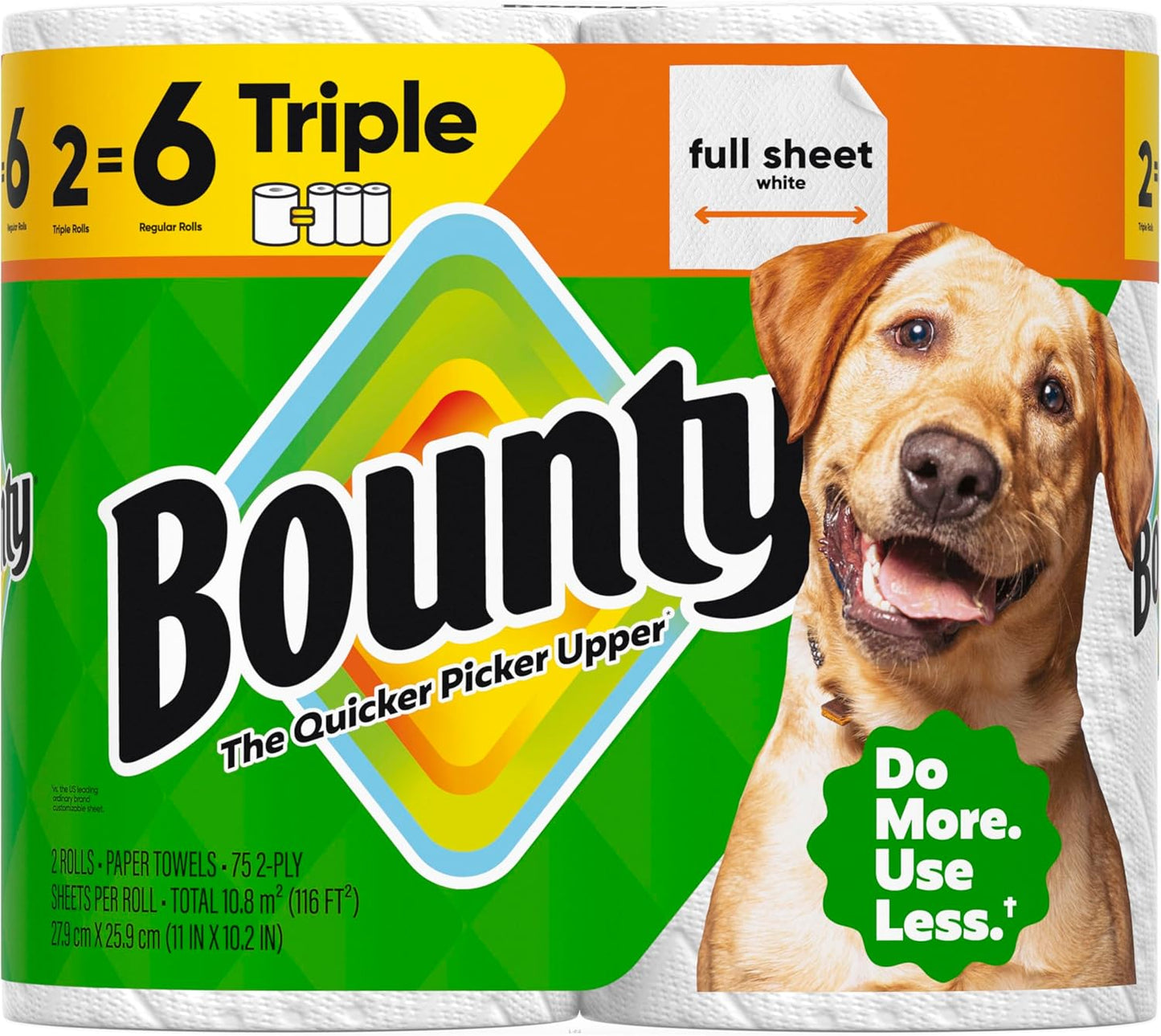 Bounty Full Sheet Paper Towels – Portable Cleanup for Patio Dinners and Picnics