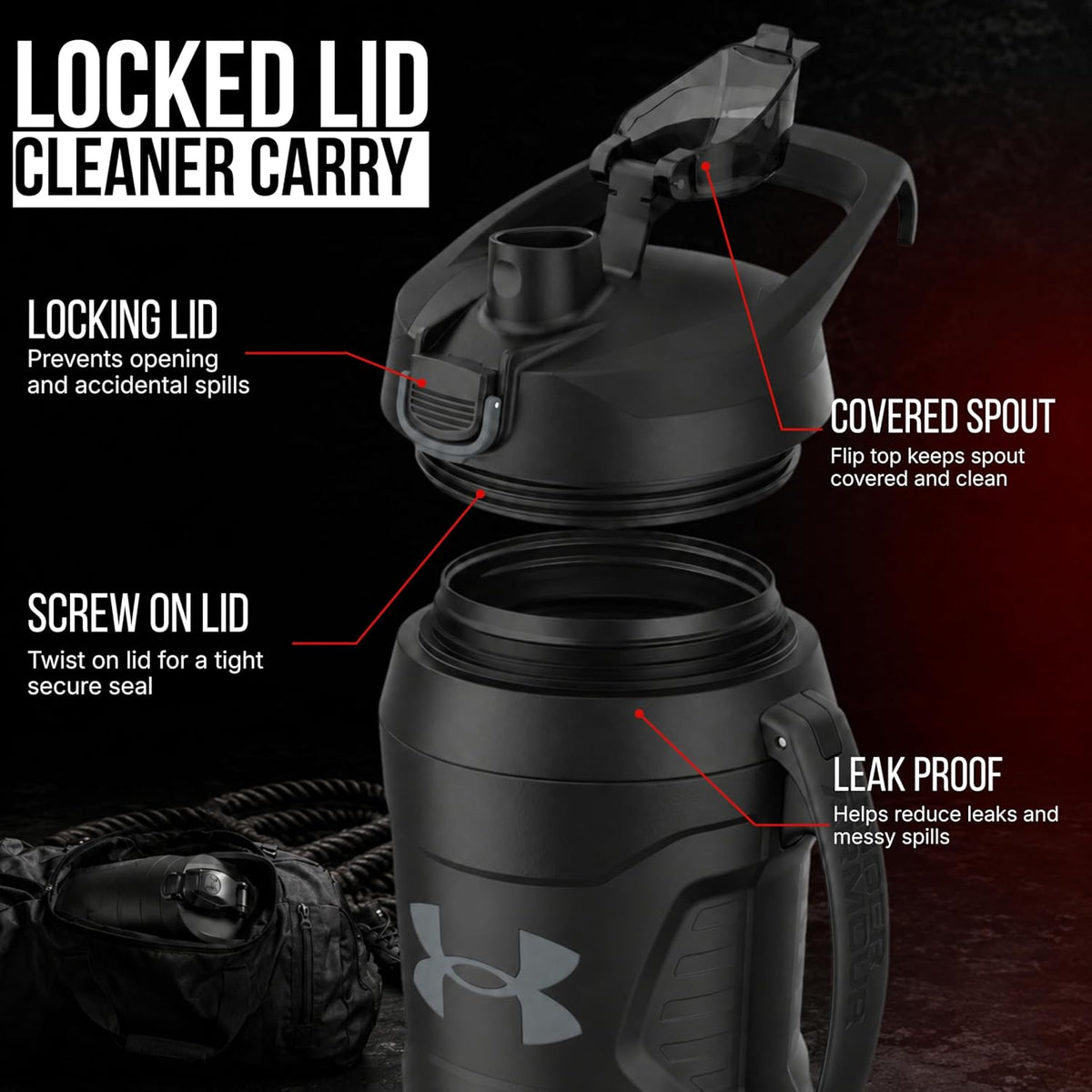 bpa-free and lead-free plastic and stainless steel build