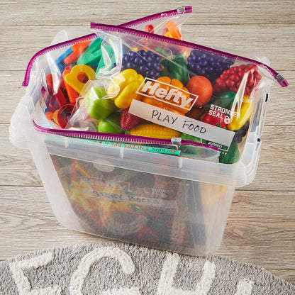 bpa-free clear plastic construction safe for food contact