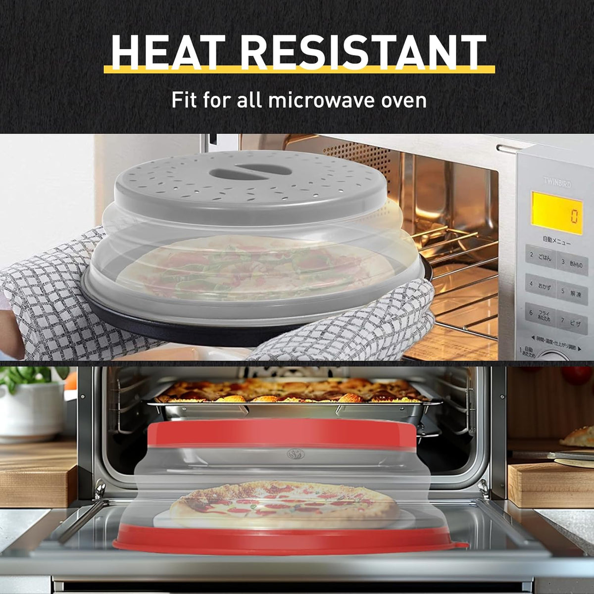bpa-free polypropylene and silicone, dishwasher and microwave safe