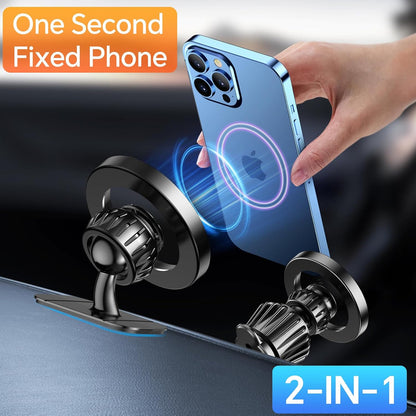 [Brand] Car Phone Mount Magnetic - Sleek Polycarbonate Body with 360° Swivel, Less-Is-More Design Aesthetic