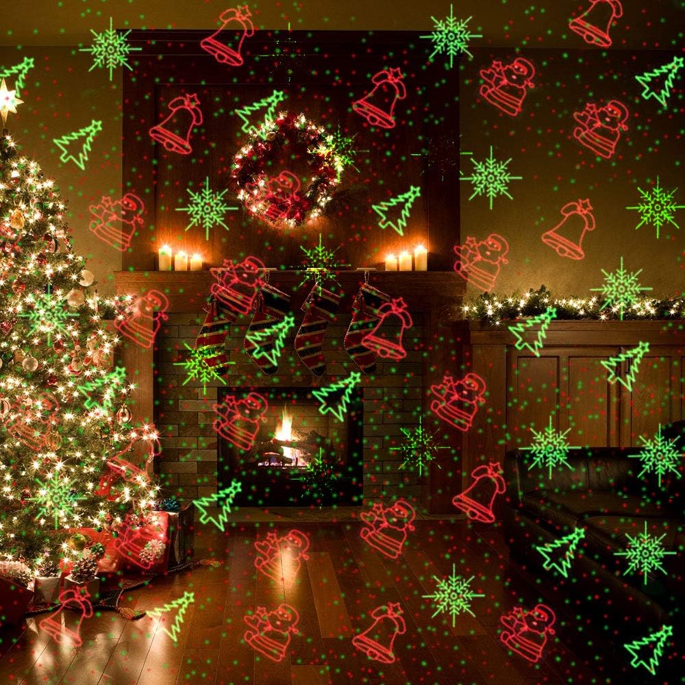 [Brand] Christmas Laser Projector – Cozy Holiday Accent Light for Living Room & Bedroom Décor