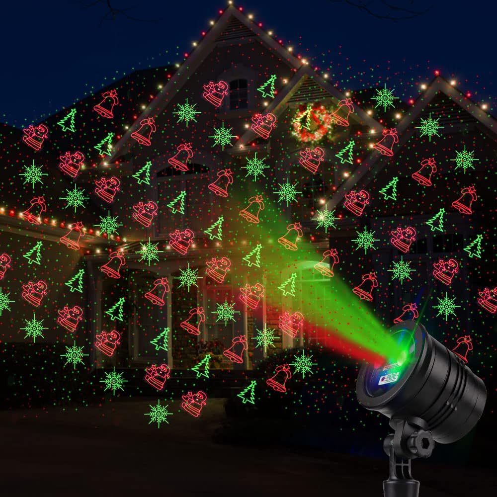 [Brand] Christmas Laser Projector – Cozy Holiday Accent Light for Living Room & Bedroom Décor