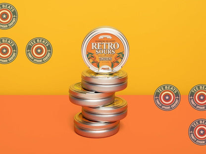 brand identity tied to a heritage candy line, emphasizing 'time-honored' quality