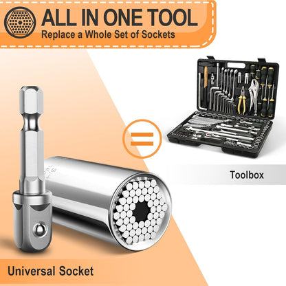 [Brand Name] Universal Socket Tool - Valentine's Day Birthday Gift for Him Husband Boyfriend Dad, Cool Stocking Stuffer Gadget