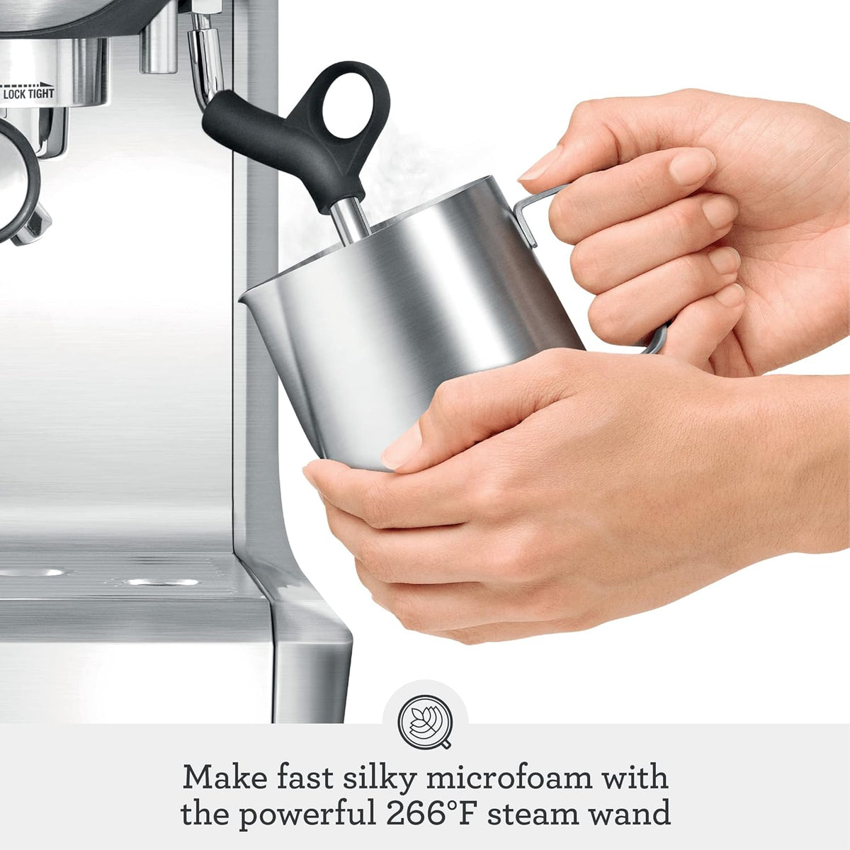Breville BES870XL Brushed Stainless Steel — Reliable Daily-Use Espresso Machine for the Work-From-Home Professional