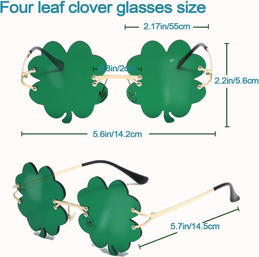 bright green colorway matching st. patrick's day aesthetic