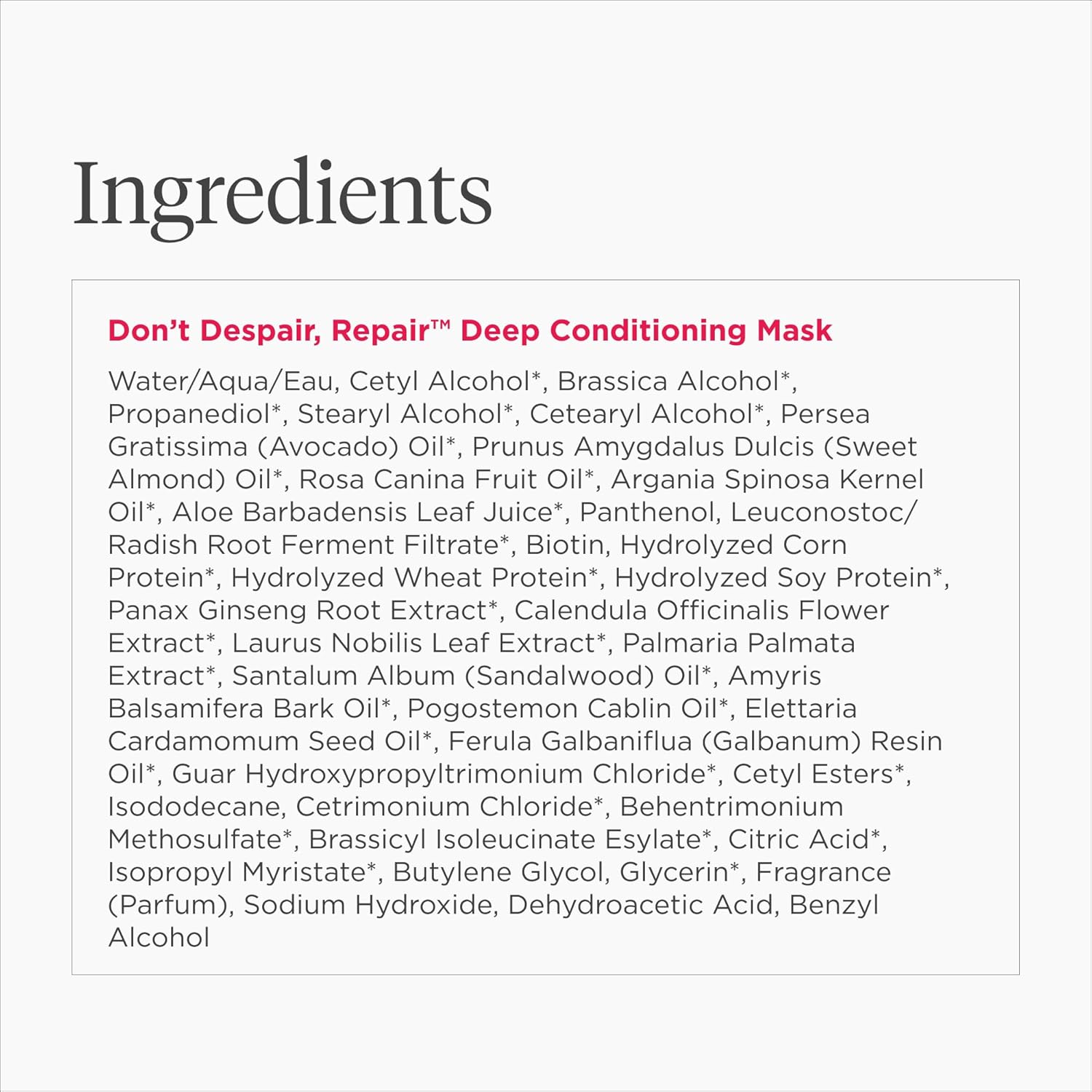 Briogeo Don't Despair, Repair! Deep Conditioning Mask – At-Home Spa Night Treatment for Dry, Color-Treated Hair
