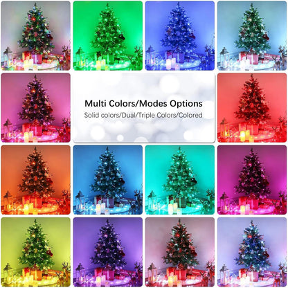 BrizLabs Fairy Lights 66ft with Remote – Thoughtful Birthday Gift for Her, Cozy Bedroom and Apartment Decor Present