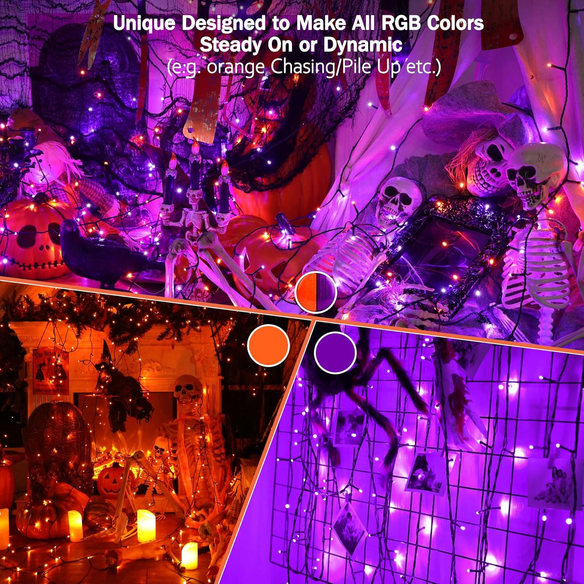 BrizLabs RGB String Lights – Thoughtful Housewarming Gift for Her with Remote and Timer
