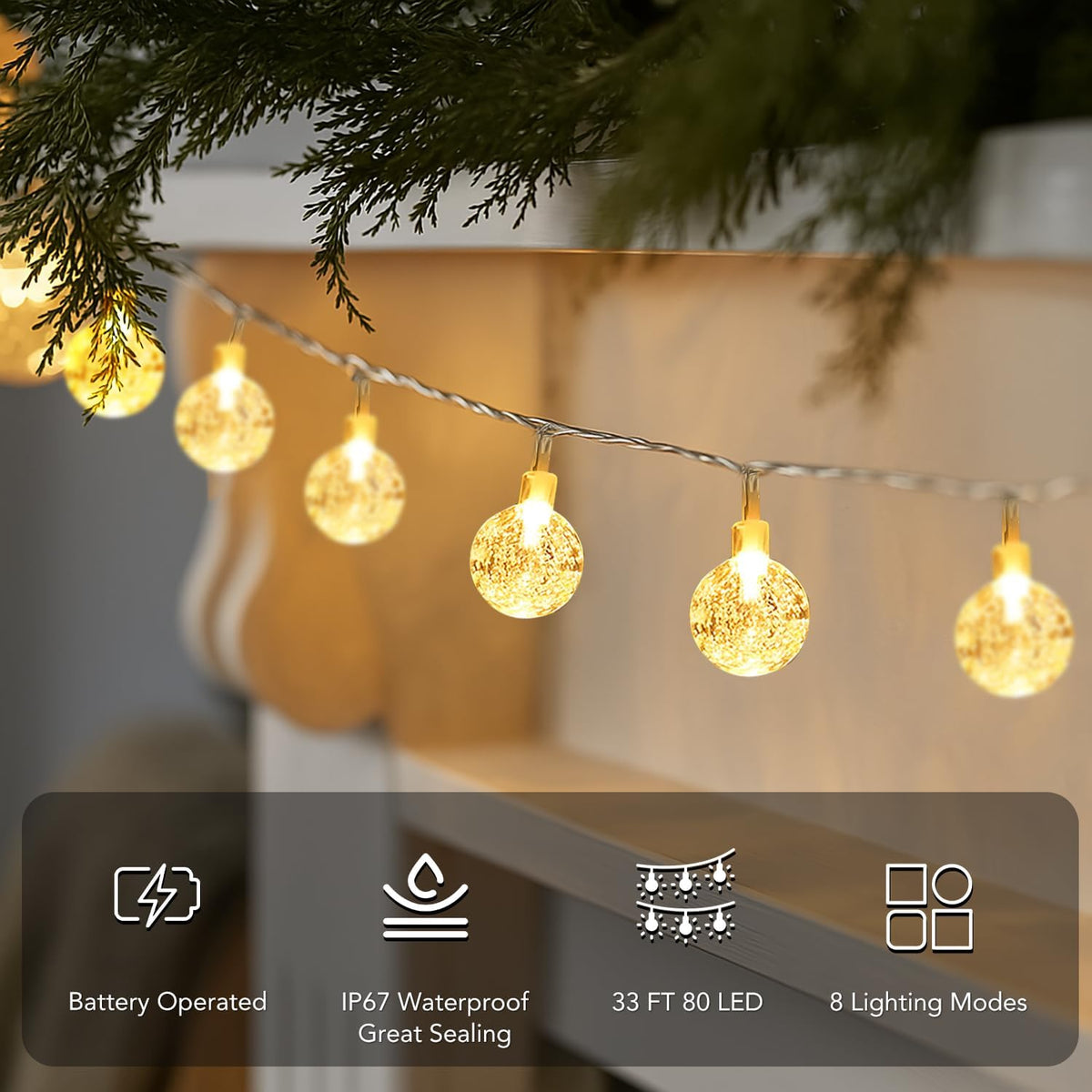 built-in 6 hours on / 18 hours off timer with memory of last mode