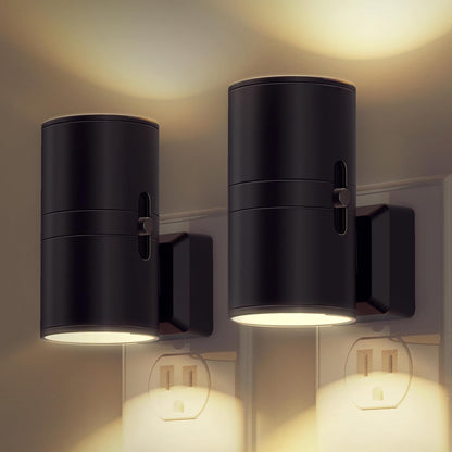 built-in dusk-to-dawn light sensor for automatic day/night operation