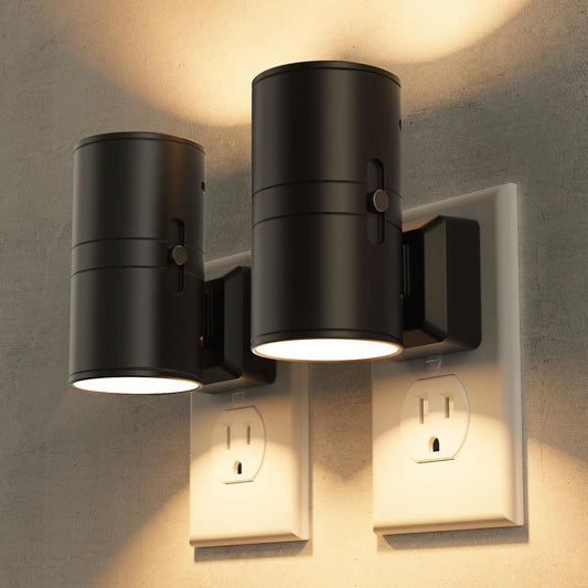 built-in dusk-to-dawn light sensor for automatic on/off operation
