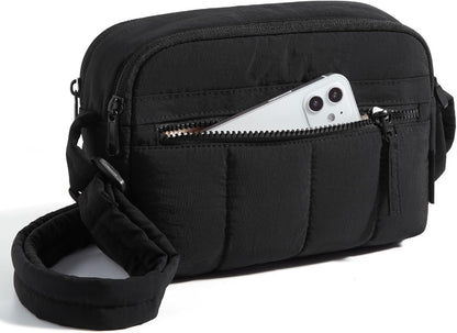 built-in front wallet pocket with 5 rfid-protected card slots