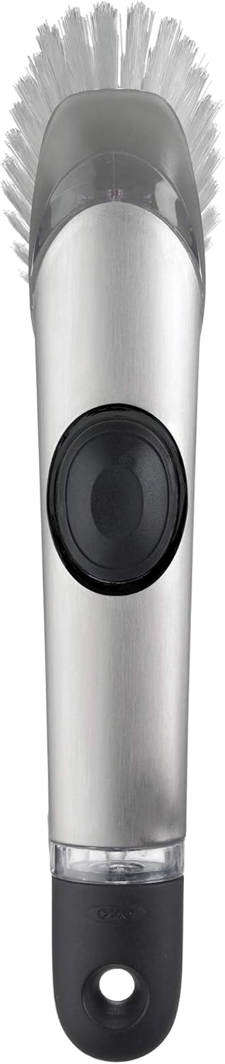 built-in no-leak soap dispensing chamber