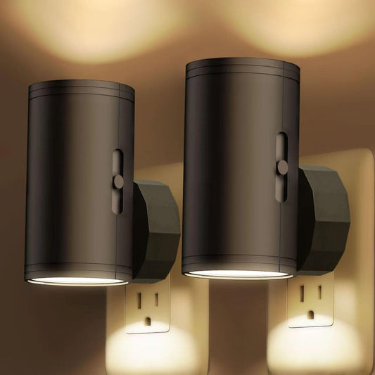 built-in photoresistor (dusk-to-dawn) sensor for automatic on/off operation