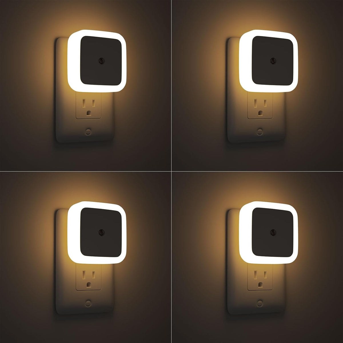 built-in photoresistor light sensor for automatic dusk-to-dawn operation