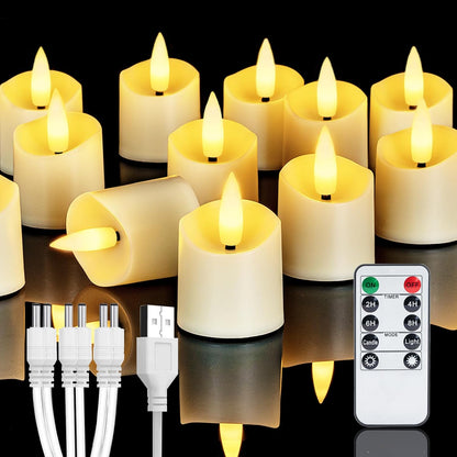 built-in rechargeable battery charged via included usb cable (3h charge = 80h+ runtime)