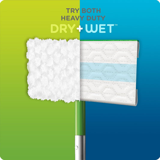 built-in scrubbing strip for fighting tough, stuck-on spots