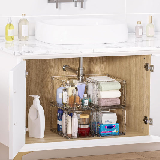 built-in sliding rail mechanism for smooth pull-out access
