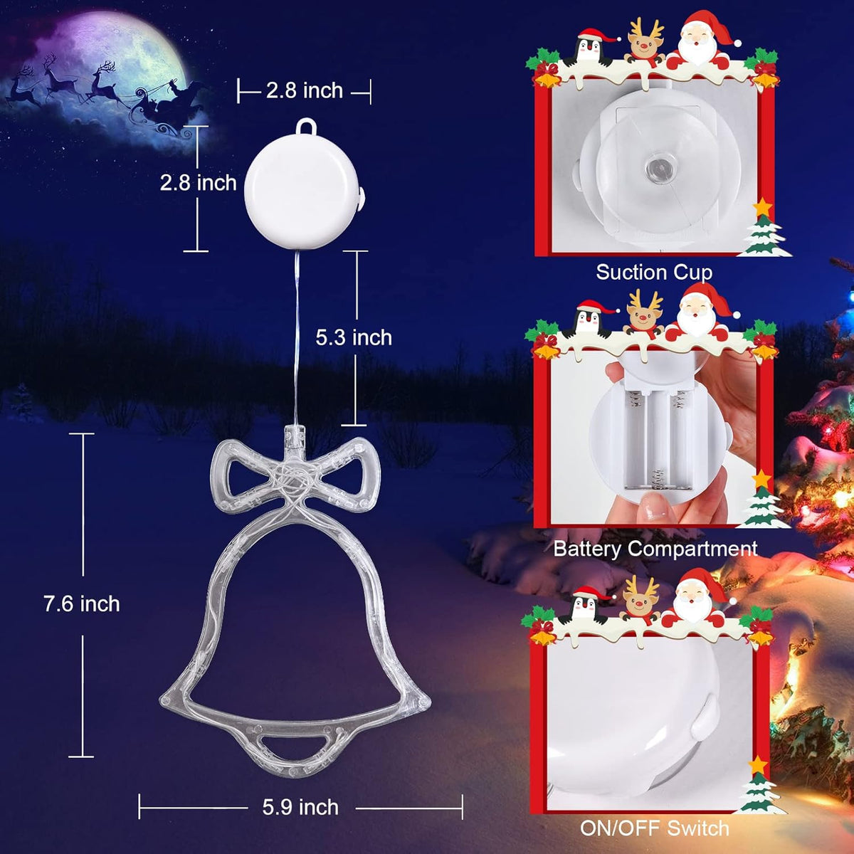 built-in timer function for automatic daily on/off scheduling