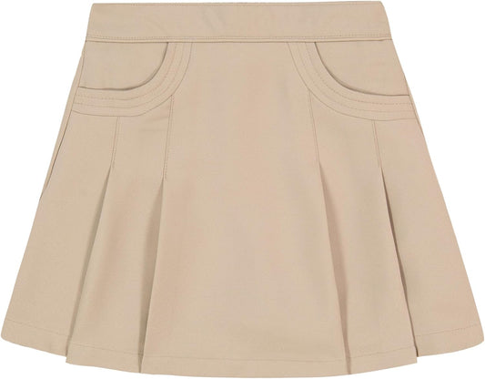 built-in undershorts attached under the pleated skirt