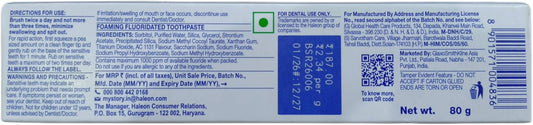 built-in whitening action from silica polishing agent