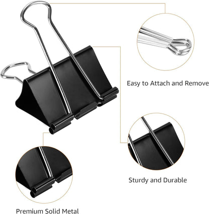 bulk 144-clip count for extended use without frequent reordering