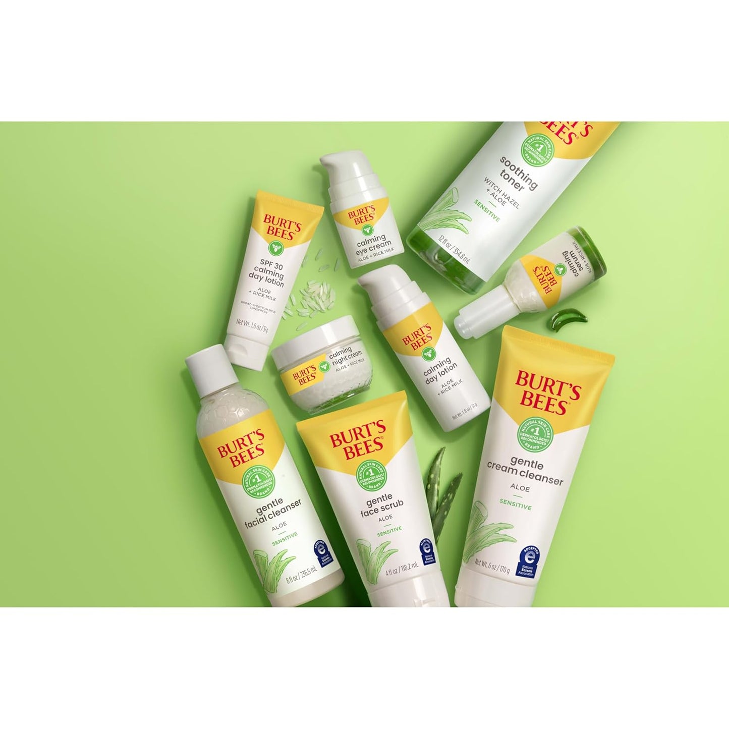 Burt's Bees Fragrance-Free Night Cream – Unfragranced Sensitive Skin Moisturizer for an Uncluttered, Ingredient-Focused Vanity