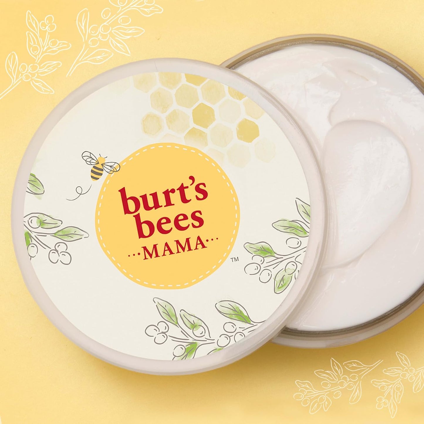 Burt's Bees Mama Belly Butter – Thoughtful Baby Shower Gift for Expectant Moms, Pregnancy Skin Care for Her