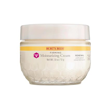 Burt's Bees Renewal Night Cream – Fragrance-Free Sensitive Skin Moisturizer Safe for Layering and Daily Use