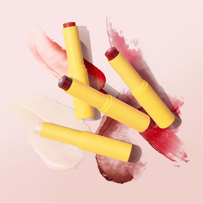 Burt's Bees Tinted Boosted Balm – Evening Self-Care Lip Treatment, 24-Hour Hydration for Mindful Nightly Rituals