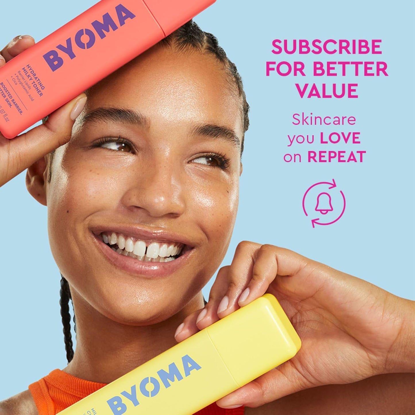 BYOMA Balancing Face Mist – Tri-Ceramide pH Balanced Toner for Nightly Self-Care Ritual and Mindful Skincare