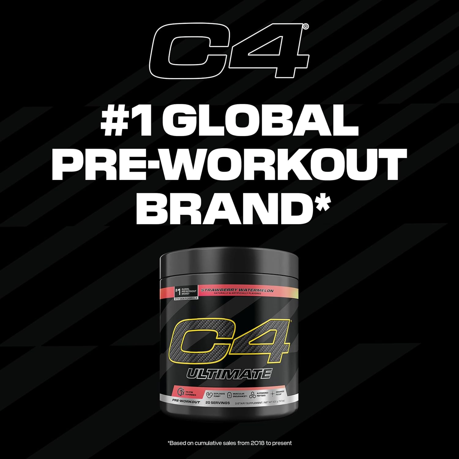 C4 Ultimate Pre Workout Powder – Portable Energy for Outdoor Training and Trail Workouts