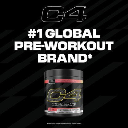 C4 Ultimate Pre Workout Powder – Portable Energy for Outdoor Training and Trail Workouts