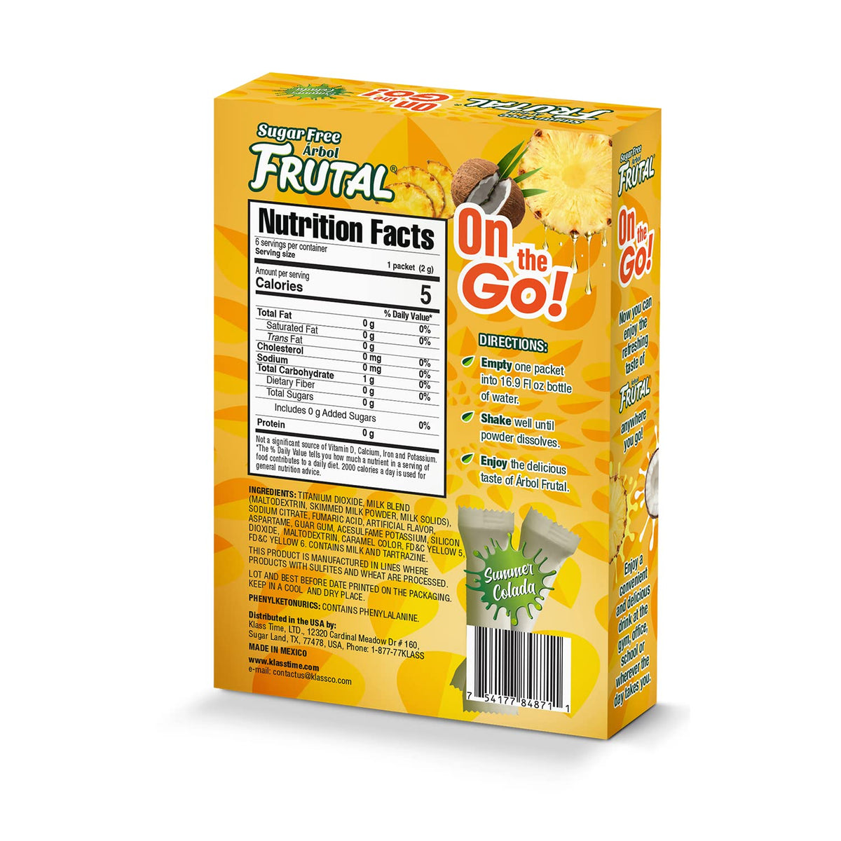caffeine-free, soy-free, and labeled keto-friendly