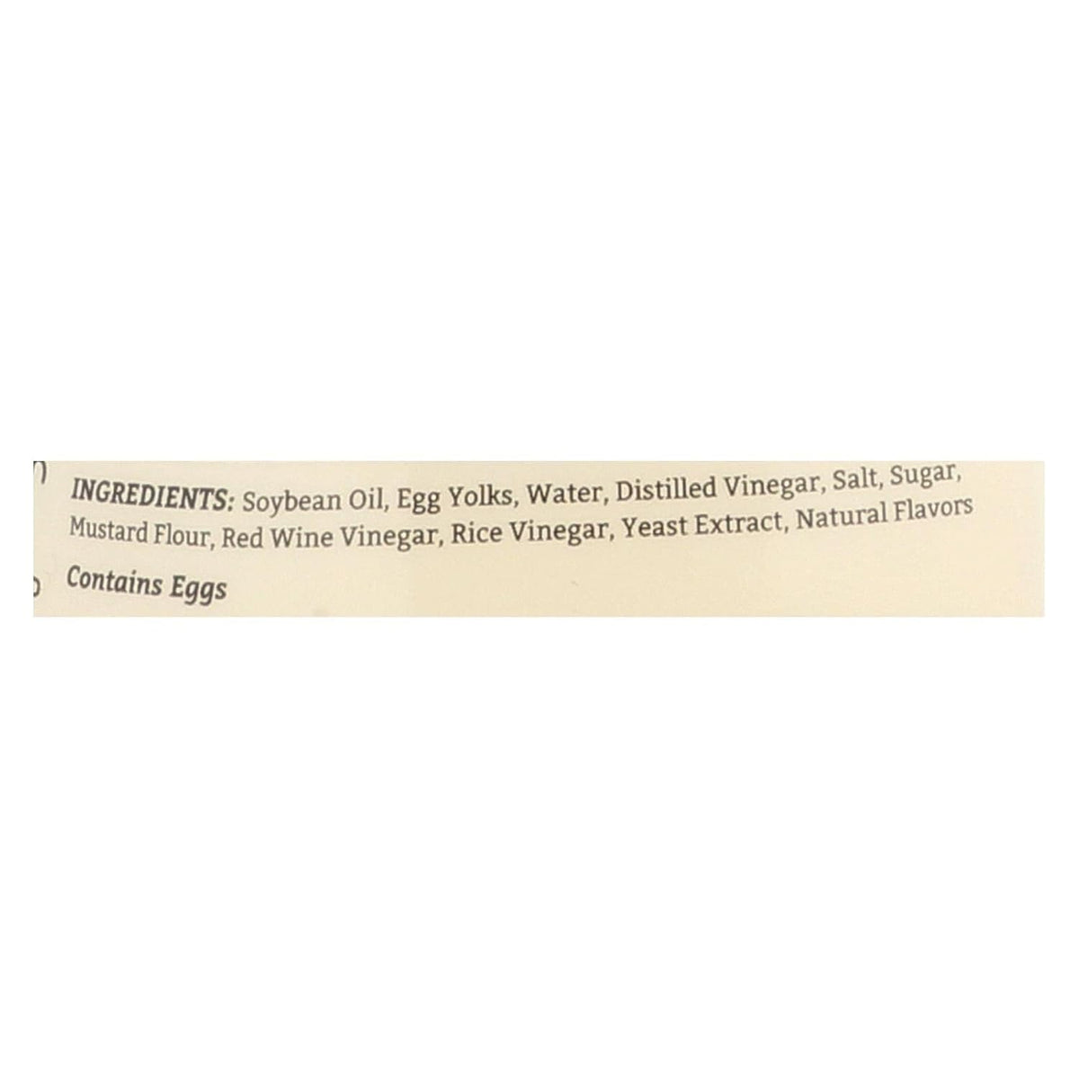 cage-free egg yolk base for premium creamy texture