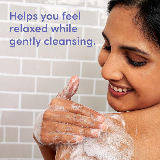 calming lavender fragrance formulated specifically for a relaxing shower experience