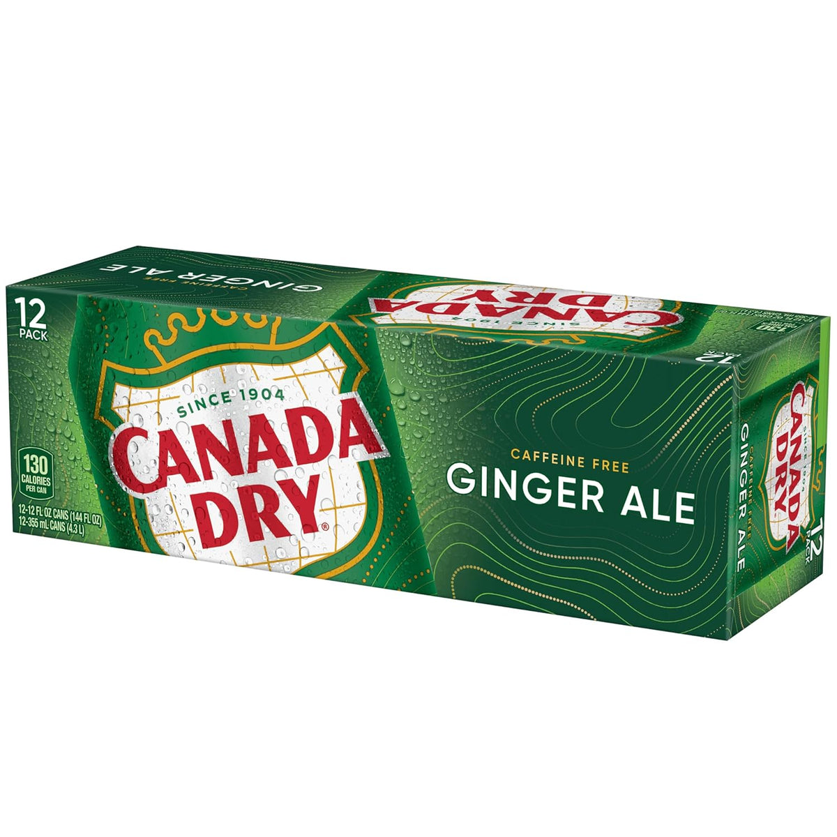 Canada Dry Ginger Ale Soda – Hostess Gift for Holiday Gatherings, 12 fl oz Cans 12 Pack