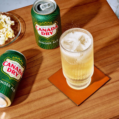 Canada Dry Ginger Ale Soda – Hostess Gift for Holiday Gatherings, 12 fl oz Cans 12 Pack