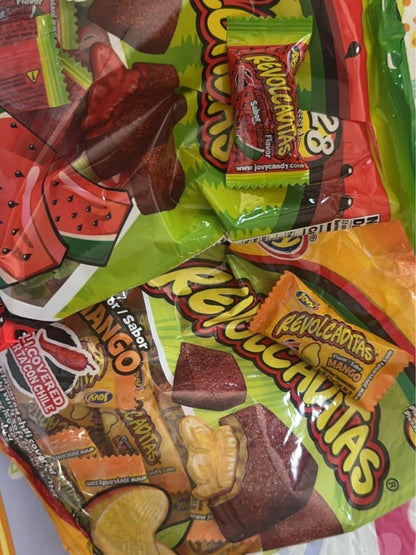 candy size and shape suitable for piñata stuffing and small goody bags