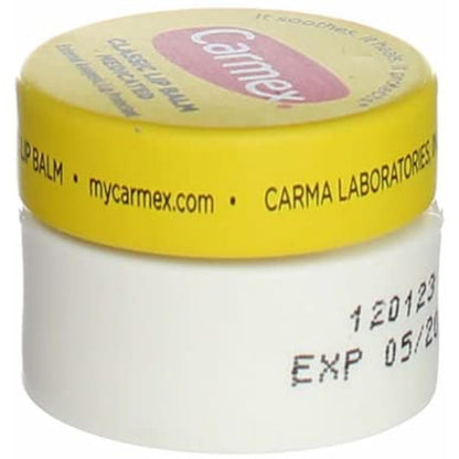 Carmex Lip Balm Jar – Affordable Stocking Stuffer for Her, 0.25 Oz Medicated Multipack
