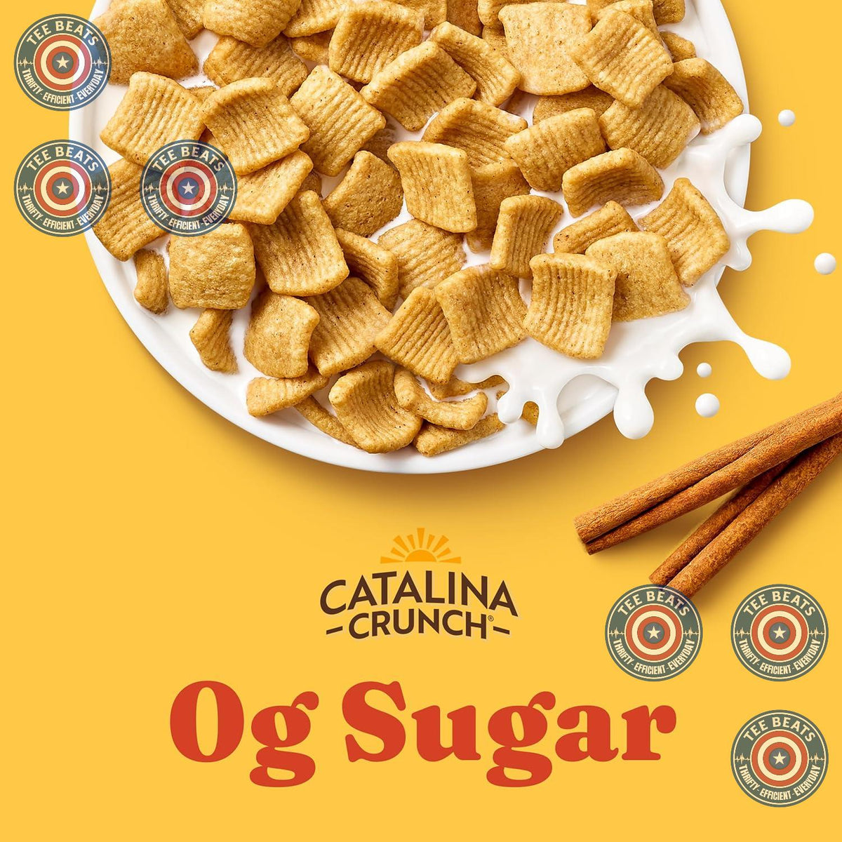 Catalina Crunch Protein Cereal – Grab-and-Go Gym Bag Fuel for Focused Workout Days, 11g Protein Dark Chocolate