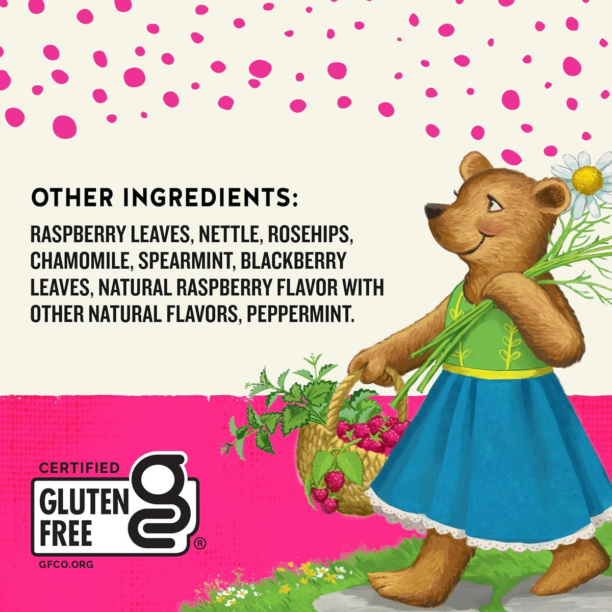 Celestial Seasonings SheWell Raspberry Leaf Tea – Mindful Wind-Down Tea for Bath Time & Yoga Recovery, 16 Stringless Bags